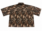 SHIFT SHIRT - BROWN CAMO // GREY RAW DENIM
