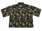 SHIFT SHIRT - GREEN CAMO // BROWN RAW DENIM