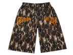 JOLT JORTS - BROWN CAMO // GREY RAW DENIM