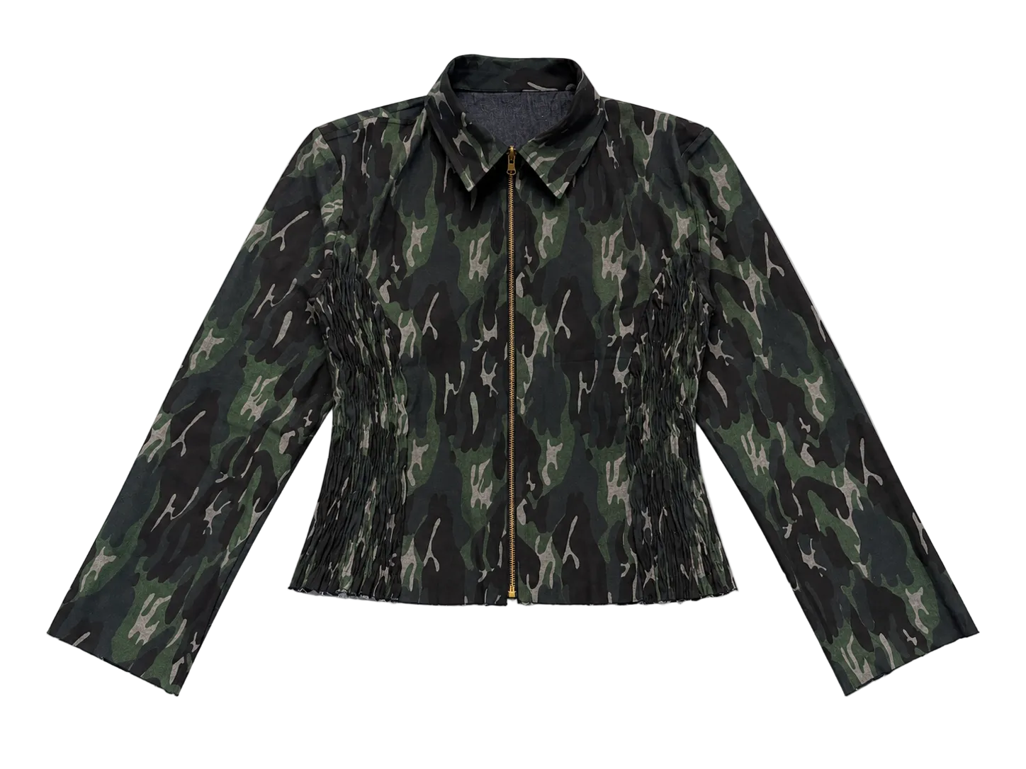 TENSION TOP - DARK BLUE CAMO // BLUE RAW DENIM