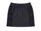 SHIFT SKIRT - DARK BLUE CAMO // BLUE RAW DENIM