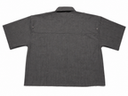 SHIFT SHIRT - BROWN CAMO // GREY RAW DENIM