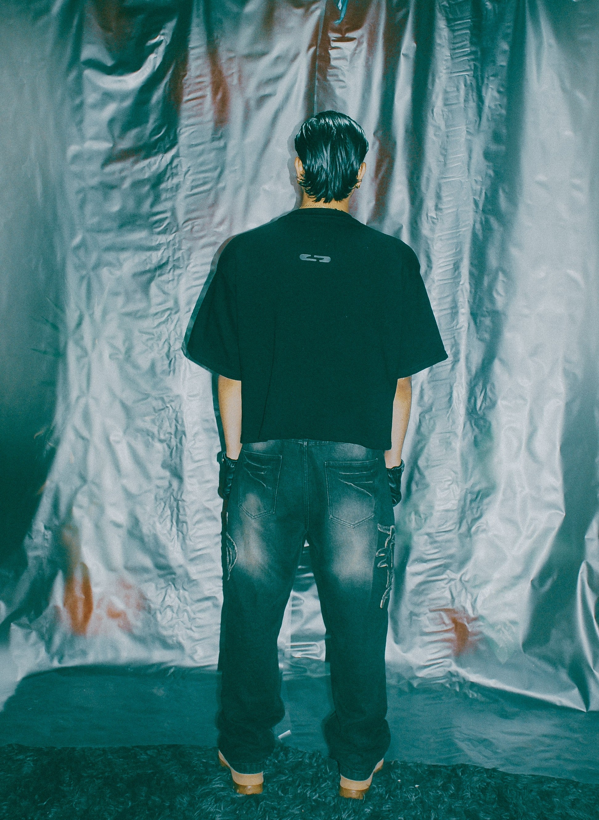 STRUCTURE-01 TEE / BLACK