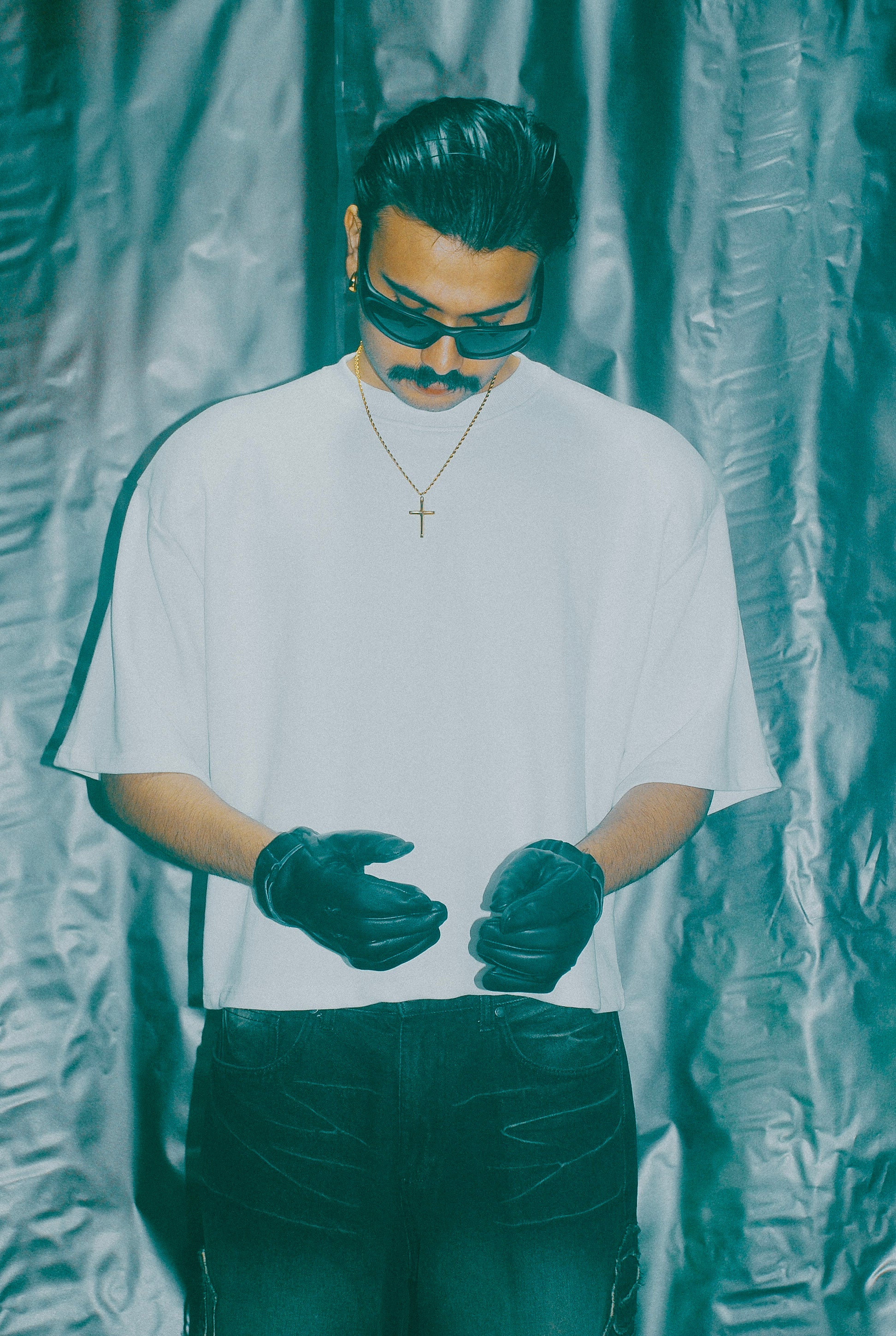 STRUCTURE-01 TEE / WHITE