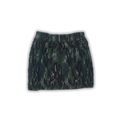 DARK BLUE CAMO // BLUE RAW DENIM SKIRT