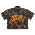SHIFT SHIRT - BROWN CAMO // GREY RAW DENIM